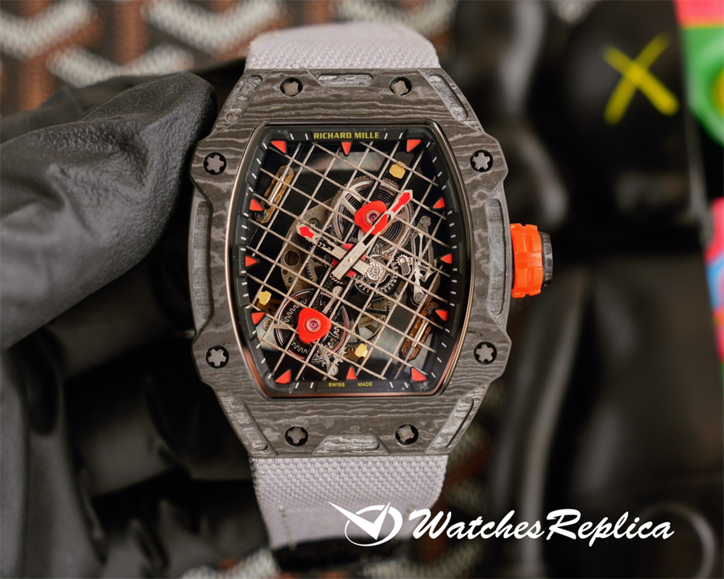 Hei e AAA Richard Mille RM27 04rafaelnadal Carbon Faser Replica